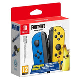 Comando Nintendo Joy-Con (Esquerdo/Direito) Azul e Amarelo Switch Fortnite Edition