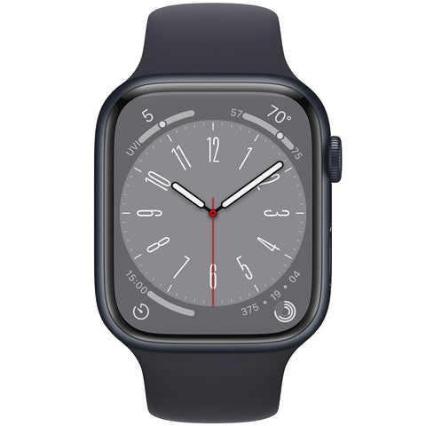 Apple Watch Series 8 GPS 45mm Meia-noite - Smartwatch