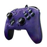 Comando Switch PDP com fios Faceoff Roxo Camuflado