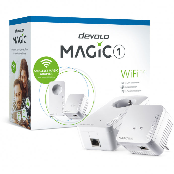 Powerline Devolo PT8568 Magic 1 WiFi Starter Kit 1200Mbps