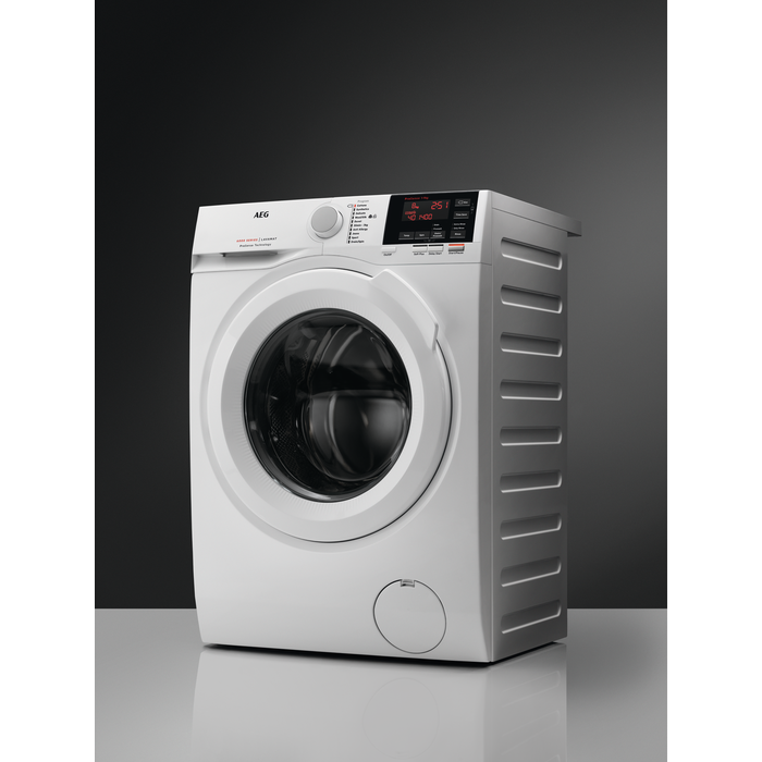 Máquina de Lavar Roupa AEG L7FBG841O (8 kg - 1400 rpm - Branco