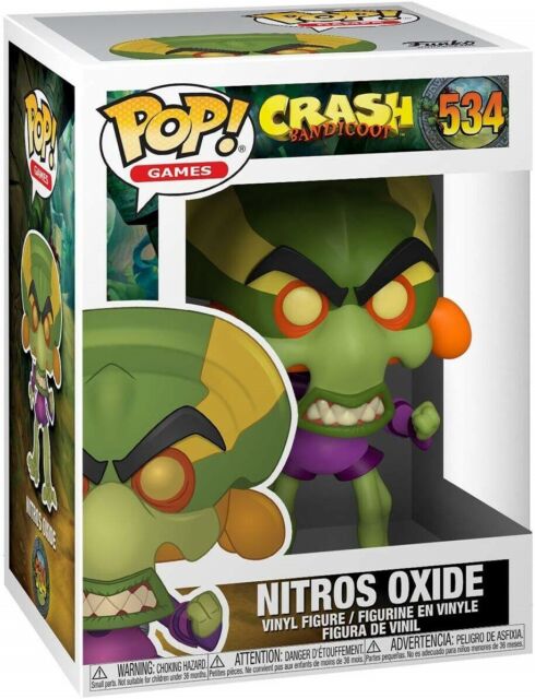 Figura Pop #534 Nitros Oxide Crash Bandicoot