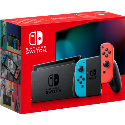 Consola Nintendo Switch Azul/Vermelho Néon V2