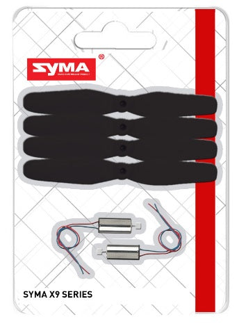 Helices + Motores Syma Set X9 A/B