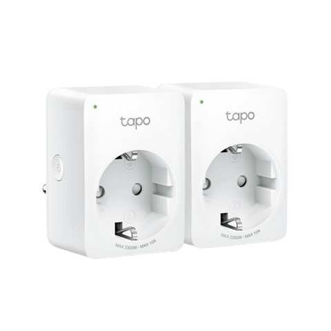 Tomada Inteligente TP-Link Tapo P100 Pack 2 Wi-Fi